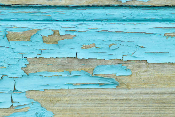 istock Texture of old painted wooden wall 925879134