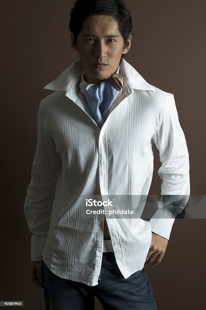Modelo masculino de 14 - Foto de stock de Chalina libre de derechos
