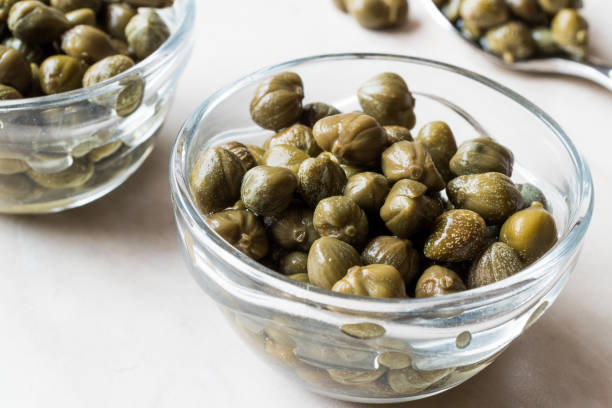 istock Edible Capers in Glass Bowl Ready to Eat. 925913114