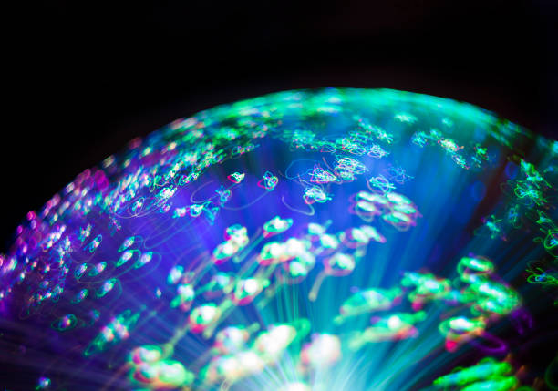 istock abstract blur of fiber optics light 925926262