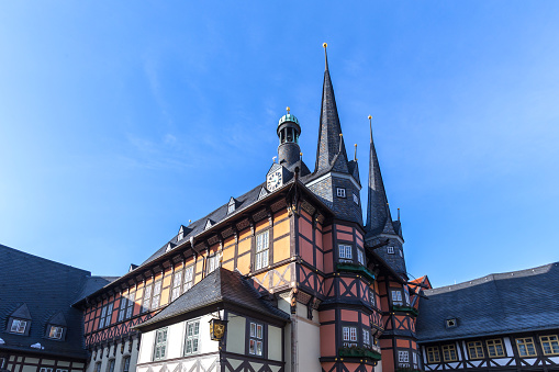 historic town hall wernigerode germany