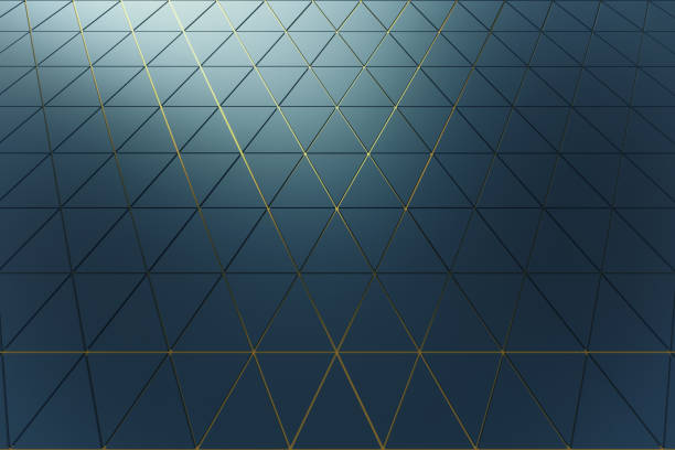 istock Abstract background of polygonal shape 925928956