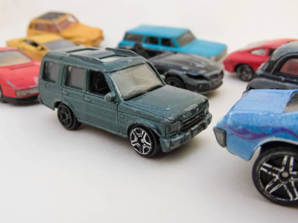 istock Traffic jam with toy cars 925930290