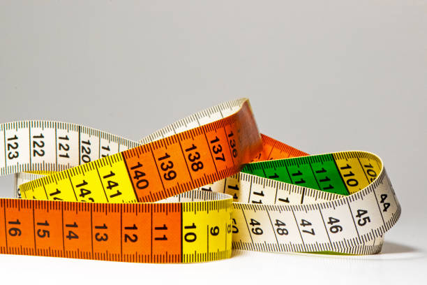 istock Macro shots of a measuring tape used by textile processors 925936572
