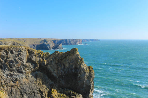 istock Rocky Coastline with Blue Waters 925937898