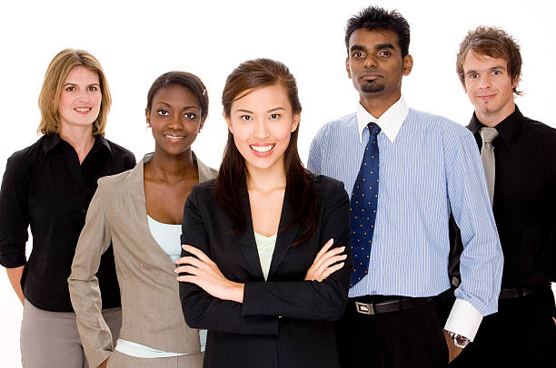 istock Diverse business team in professional clothing 92594289