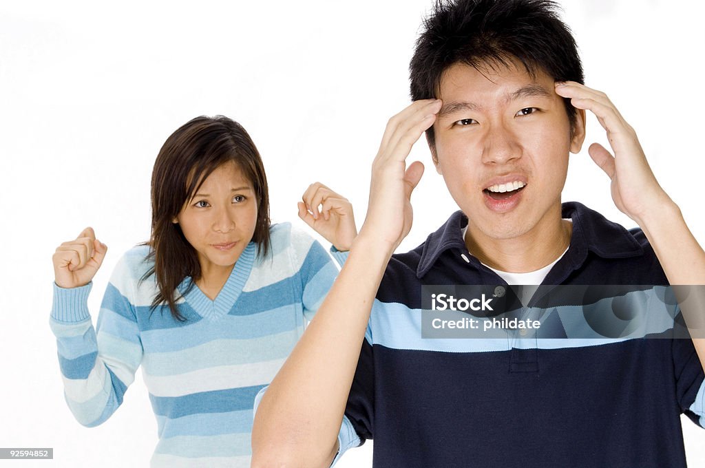 Headache  Adolescence Stock Photo