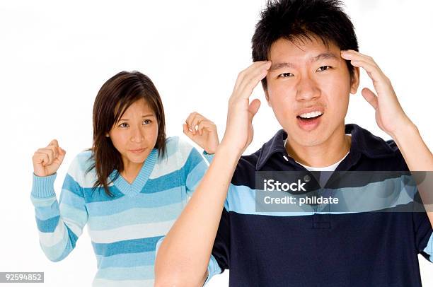 Headache Stock Photo - Download Image Now - Adolescence, Adult, Arguing