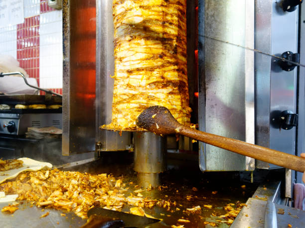 istock Roasted chicken doner kebab 925952770