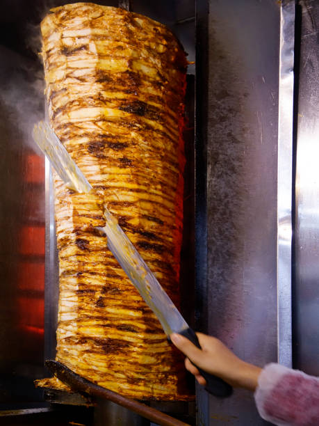 istock Roasted chicken doner kebab 925953544