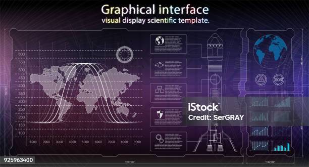 Space Launch Interface Rockets Graphic Display Control The Pallet ...