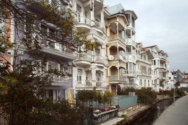 historical houses of arnavutköy, istanbul