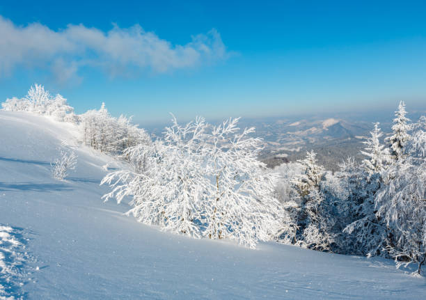 istock Winter mountain snowy landscape 925974788