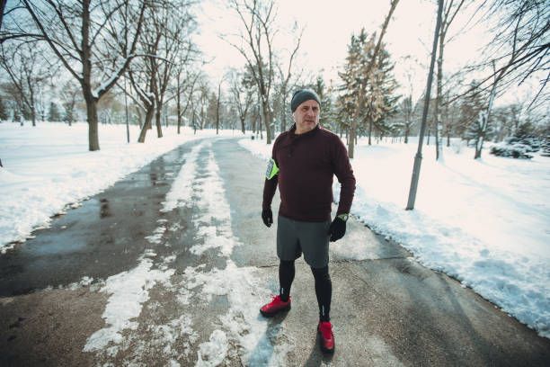 istock Man athlete in public park 926007476