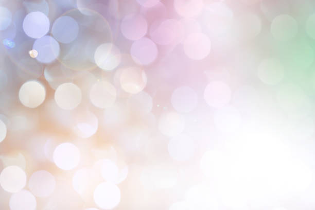 Soft pastel colored lights for Easter or Mother's Day.