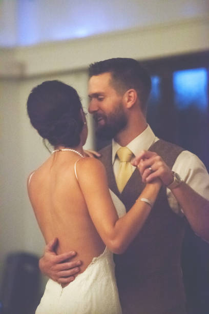 istock Summer modern wedding series Brunette Bride and Groom Celebration 926015306