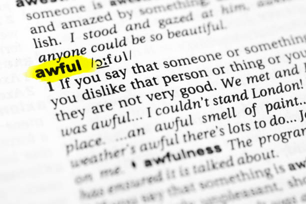istock Highlighted English word 