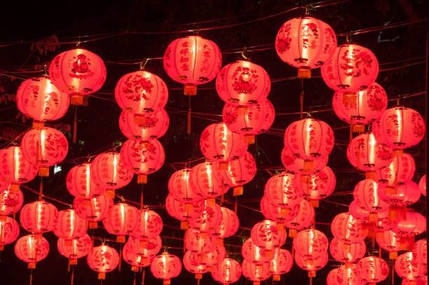 istock Lantern hanging for Chinese New Year Celebration. 926043288