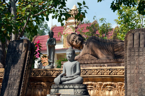 istock buddha related  statues, sitting and reclining including the buddha's feet 926051538