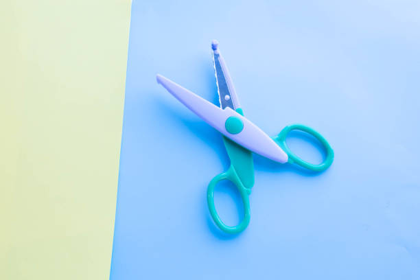 istock Scissors in pastel colors. Minimal style Photo 926058260