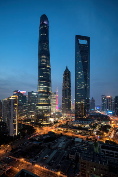 istock Three pieces of building in Lujiazui, Shanghai 926059438