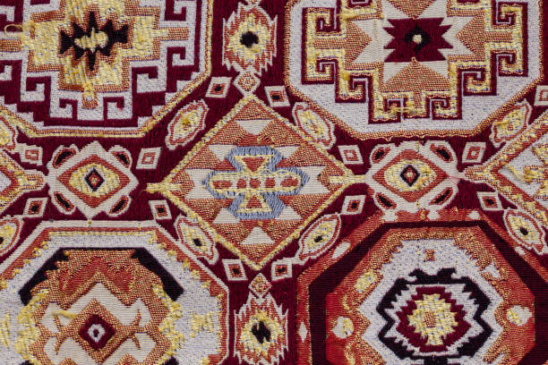 istock Texture of colour tracery material 926067196