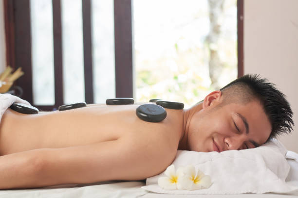 istock Asian Man at Luxurious Spa Salon 926078520