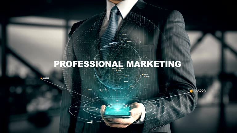 Businessman with Professional Marketing