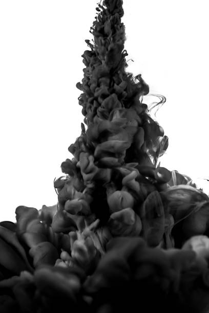 istock black dye in water on white background 926092946