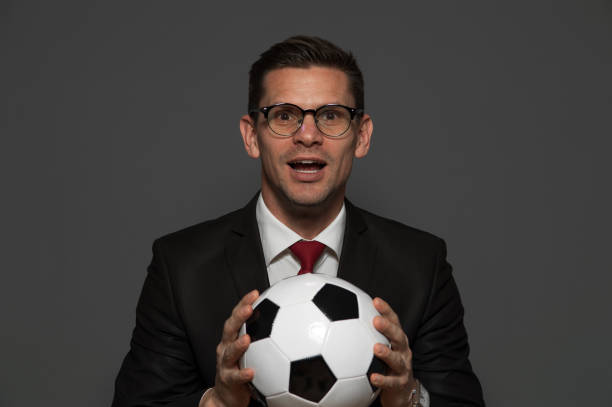 istock Cute businessman posing indoors 926093560