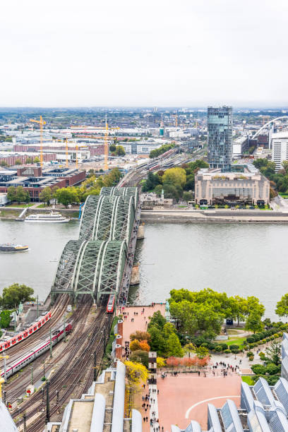 istock panoramic city skyline birds eye aerial view in Germany 926096398