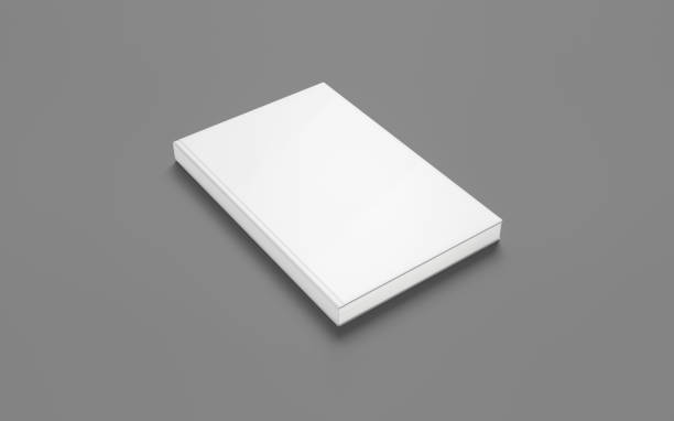 istock Book with hardcover isolated on grey. Isometric view. 926101542