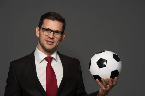 istock Cute businessman posing indoors 926101998