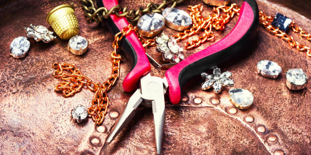 istock Making of handmade jewellery 926107940