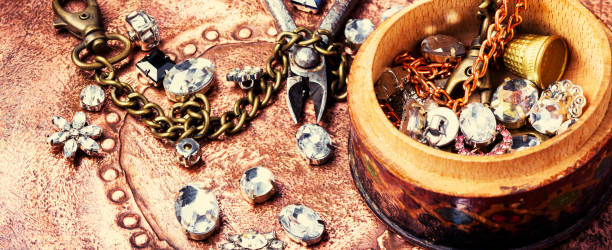 istock Making of handmade jewellery 926108002