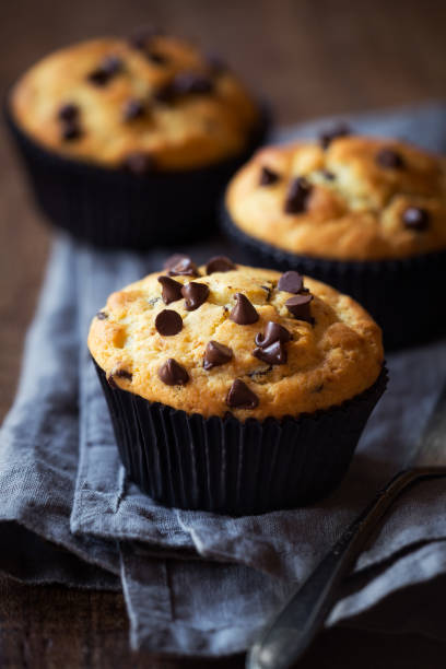 istock Homemade muffins with chocolate morsels 926108966