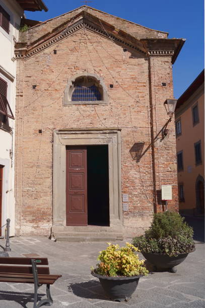 oratorio dei santi sebastiano e rocco, san miniato - san rocco foto e immagini stock