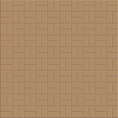 Clay Blocks Pattern Clay Brick Floor Pattern Stock Illustration - Download Image Now ...