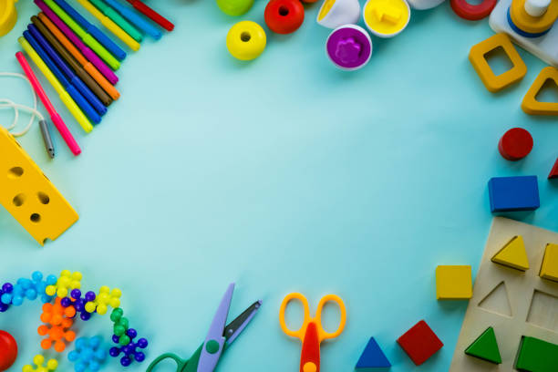 istock Office and student accessories on a pink. Back to school concept. School, education and learning concept. creativity for kids. Top view colorful background. Flat lay. 926151922