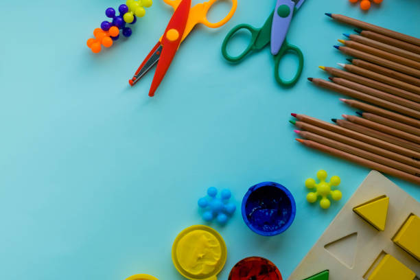 istock Office and student accessories on a pink. Back to school concept. School, education and learning concept. creativity for kids. Top view colorful background. Flat lay. 926151996