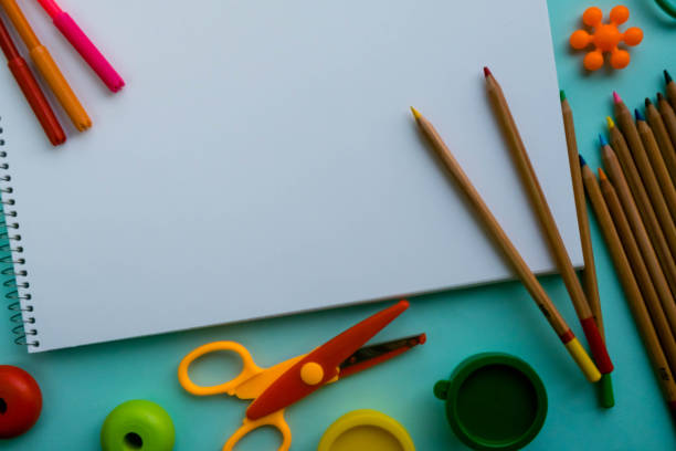istock Office and student accessories on a pink. Back to school concept. School, education and learning concept. creativity for kids. Top view colorful background. Flat lay. 926152410