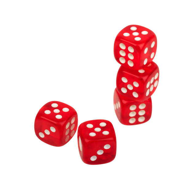 istock group of red dice dice with dots, casino, gambling, board game, table game 926155222