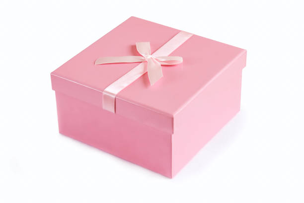 istock Pink gift box with ribbon and bow 926155762