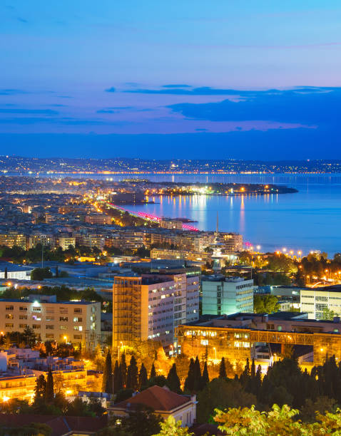 istock Top view of Thessaloniki, Greece 926163488