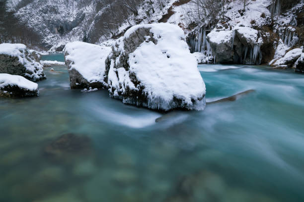 istock winter river Tara in Montenegro 926167604