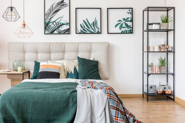 istock Close up of bed 926172168