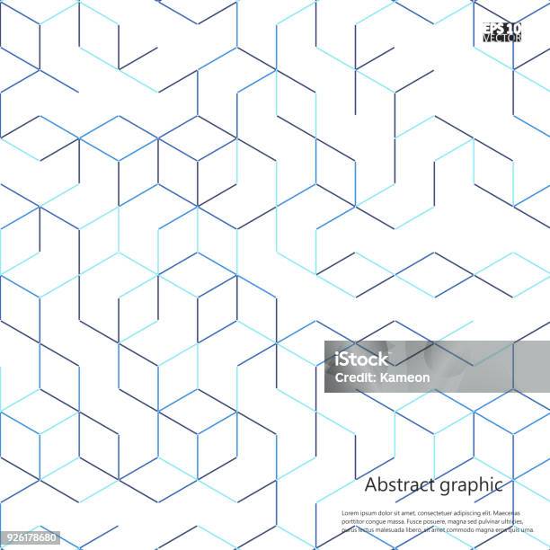 Graphic Illustration With Geometric Pattern Processor And Chip ...
