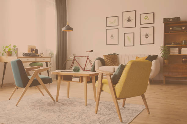 istock Vintage living room design 926182200