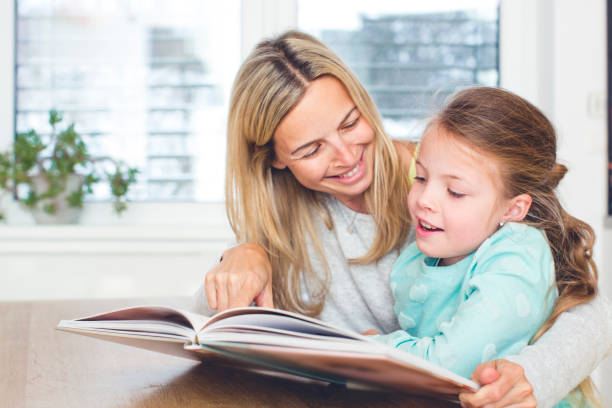 istock beautiful Mother learns to read a book with the daughter 926189616