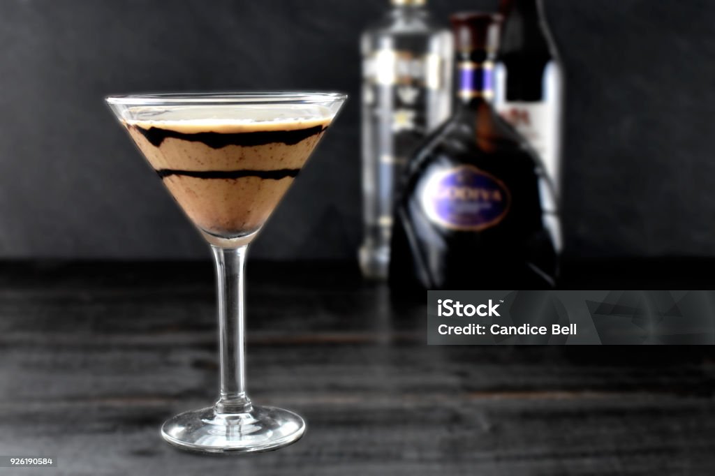 Martini au chocolat - Photo de Chocolat libre de droits